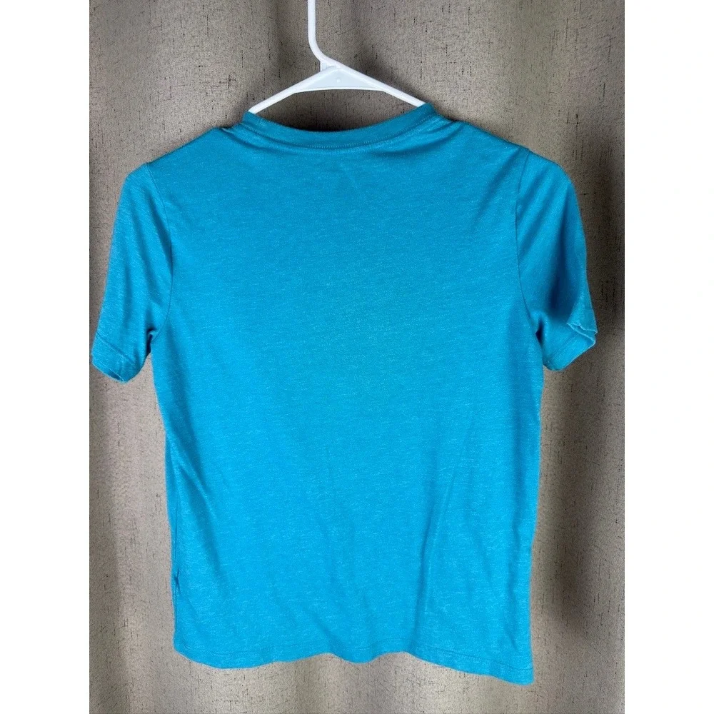 Old Navy Graphic Tee Boys L 10-12 Surfing‎ Dinosaur T-Rex Shirt